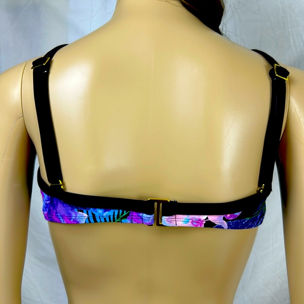 Into The Bleu Amerex | Bikini Top 38 D Underwire. Like New. View 3